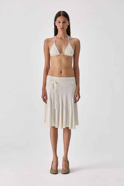 Ava Skirt White