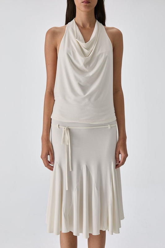 Petra Top White