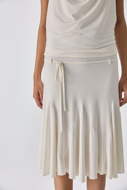 Ava Skirt White